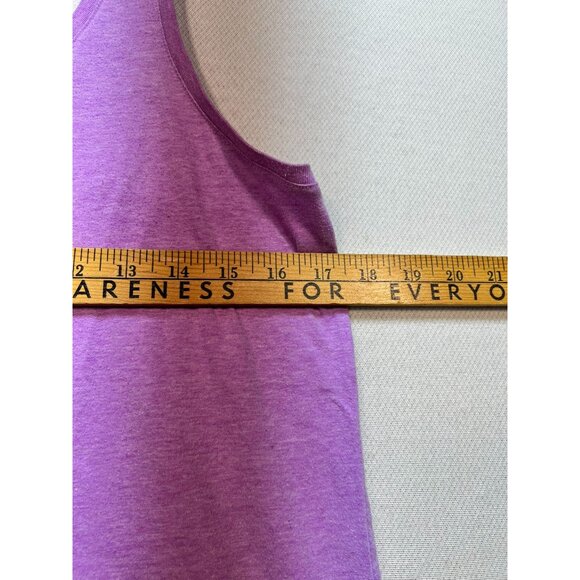 Victoria's Secret Women's Sport Seamless Tank Top Stretch Sz M Purple Sleeveless - Picture 9 of 11